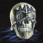 KISS Memento Mori: Ace Frehley from KISS as a skull