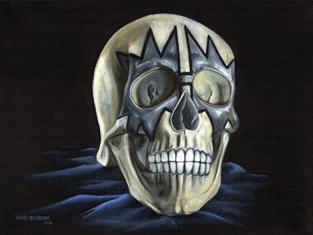KISS Memento Mori: Ace Frehley from KISS as a skull