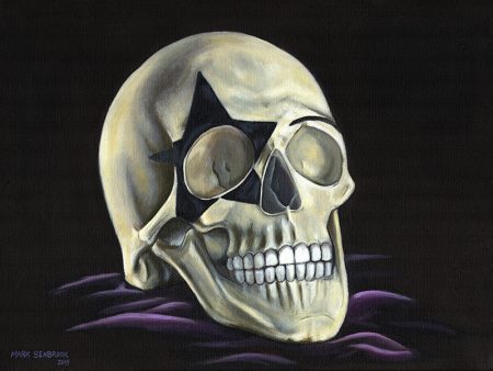 KISS Memento Mori: Paul Stanley from KISS as a skull